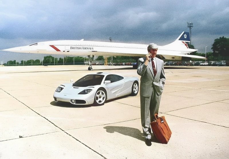 Fred Finn,  Mclaren F1  and Concorde